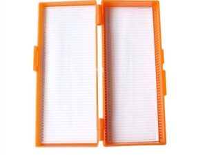 20 Place Slide Tray For Microscope Slide Storage Without Cover