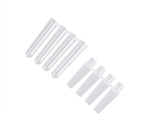 Transparent Polypropylene Micro Centrifuge DNase & RNase Free 0.1ml 4PC Strip PCR Tube